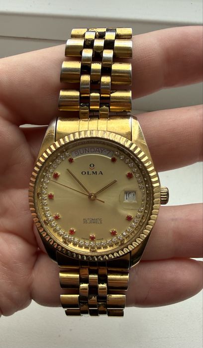 Швейцарський годинник OLMA Automatic 25 Jewels