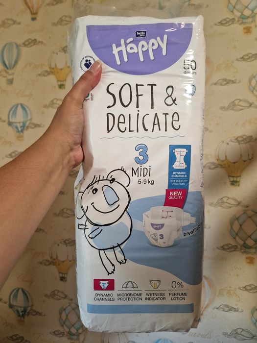 Підгузники розмір 3  Happy