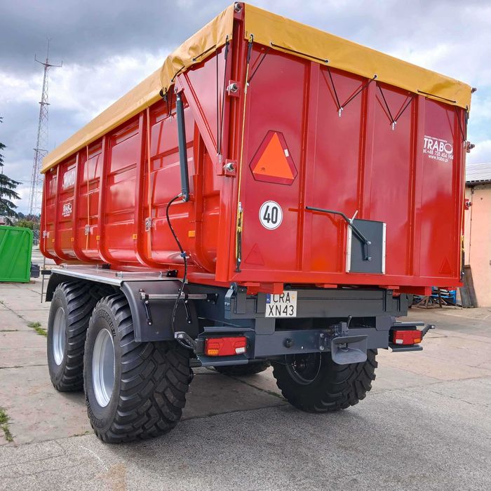 Przyczepa Skorupowa Tandem M28 (22t) FINANSOWANIE,promocja nawóz BISON