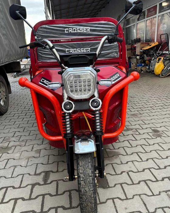 Грузовой электро скутер Crosser Cargo MAX 60V58A Cargo 16 Серый 2026