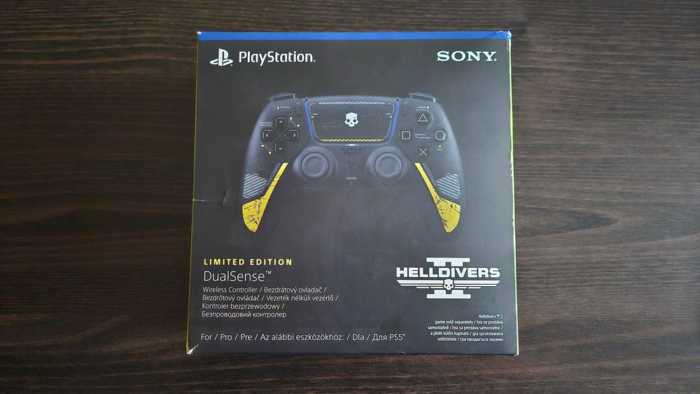 Геймпад Dualsense (Helldivers 2 Limited Edition) для PS5 і ПК