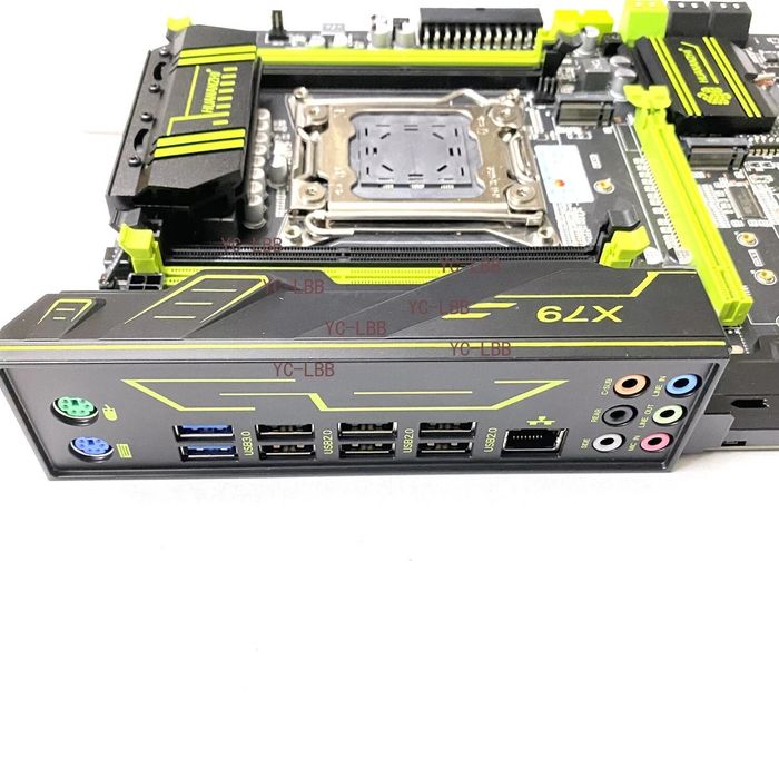Intel X79 ATX Motherboard Socket R LGA 2011 PCIe DDR3 CrossFireX USB 3.0 SATA3