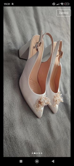 Obuwie ślubne 38/39