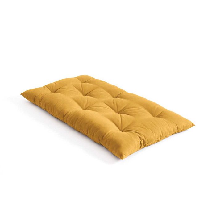 Almofada de chão 60x120 cm algodão reciclado 3 capas