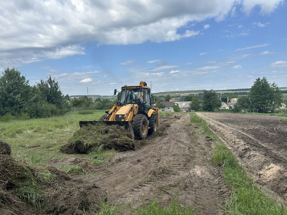 Розчищення ділянки. Підготовка під будівництво. Расчистка участка