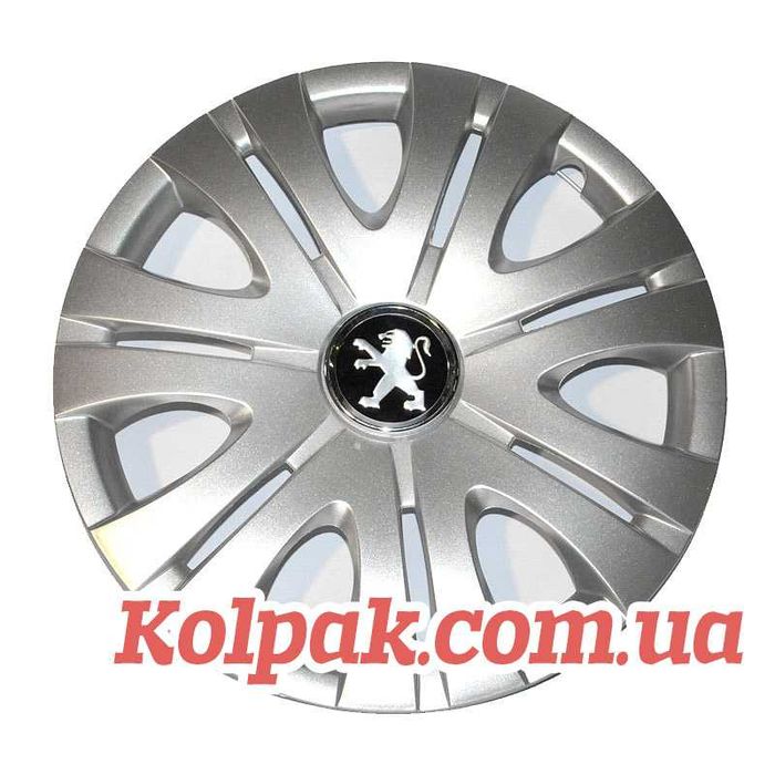 Колпаки на колёса PEUGEOT ковпаки на колеса ПЕЖО R15 під оригінал