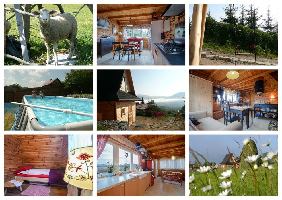 Wolny od 20 lutego  Domek w górach 4-20 osób na Narty Wierchom