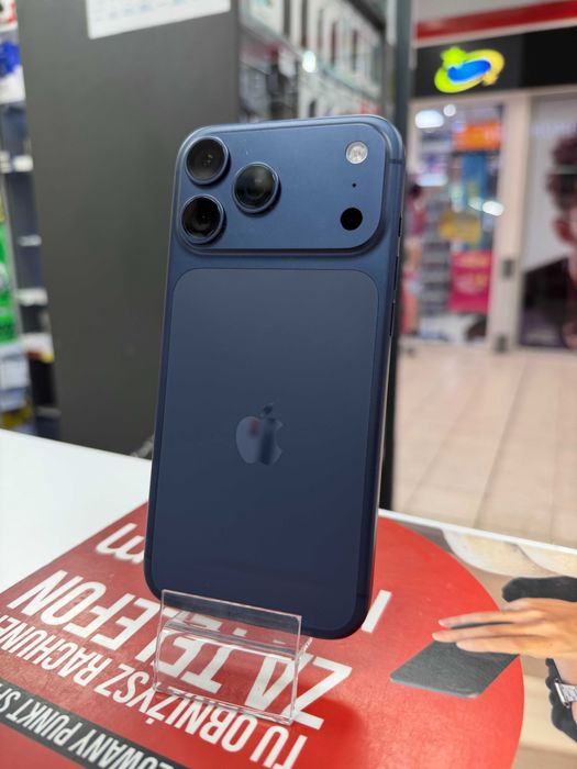 iPhone 17 Pro Max 256GB Deep Blue | Bateria 100% | Gwarancja | Sklep | Stan idealny