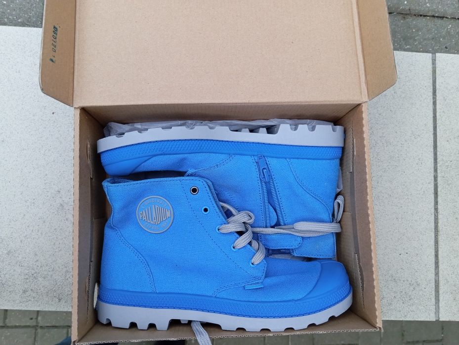 Dziecięce trapery PALLADIUM DUO CHROME Zipper