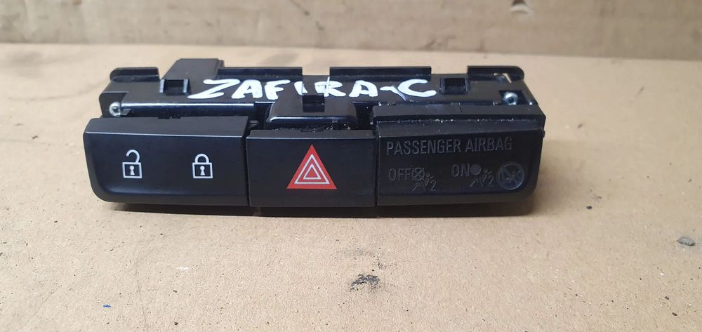 Włącznik awaryjnych centralnego zamka Opel Zafira C 20934759