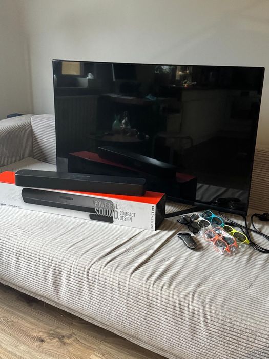 Telewizor LG 47'' 3D + soundbar JBL 2.0 all-in-one