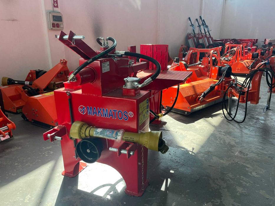 Rachador de lenha p/ trator 15T c/ Plataforma elevatória NOVO