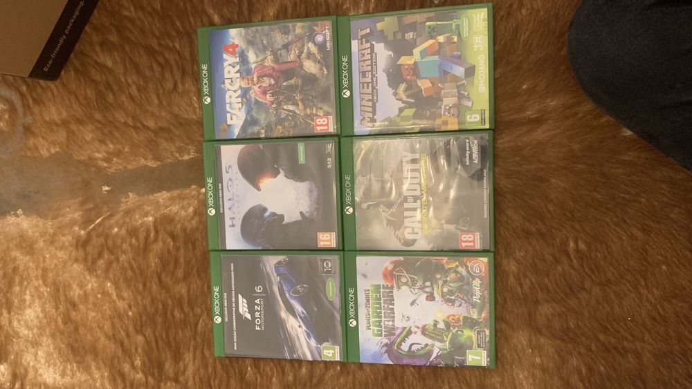 Xbox One + Controller + 6 games64170325584131121