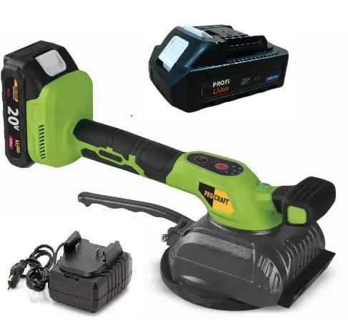 Аккумуляторная виброприсоска для плитки Procraft PTM20 Кейс