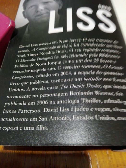 A Conspiração de Papel de David Liss
