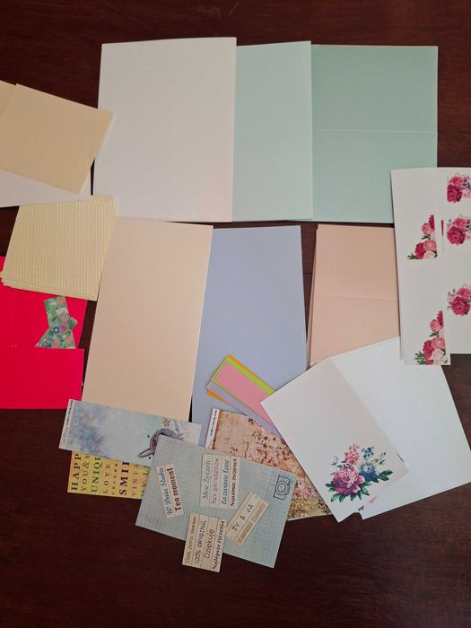 Scrapbooking papiery rękodzieło zestaw 1