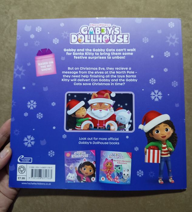 Книга DreamWorks Gabby's Dollhouse: Merry Christmas, Gabby Cats