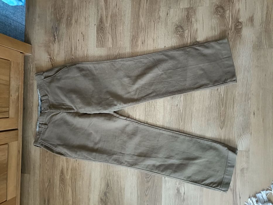 Spodnie Marks&Spencer L 34 31 bawełniane męskie xl vbawelna brązowe