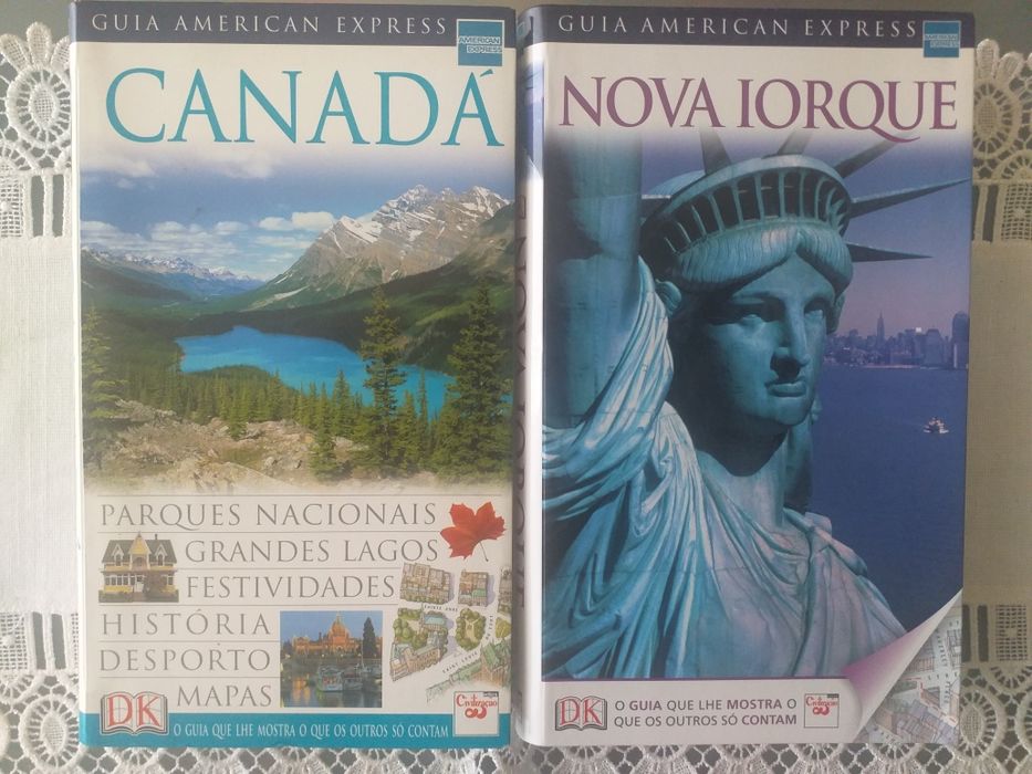 Guias Am.Express,CHINA,VIETNAME,N.IORQUE,Espanha,Canadá,Áustria, Méxic