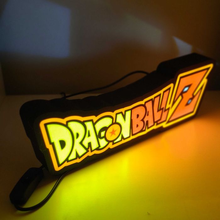 Luminária LED Dragon Ball Z com USB