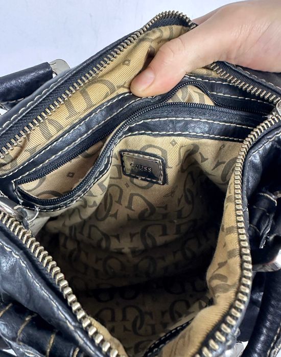 Torebka skórzana GUESS avant garde y2k damska retro