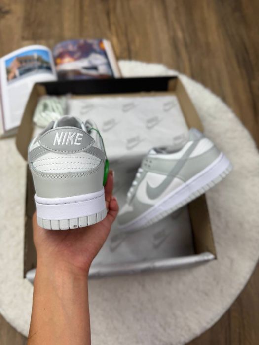 НОВИНКА! Nike SB Dunk Low White Grey 41 42 43 44 45