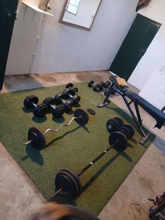 Recheio de ginasio musculacao