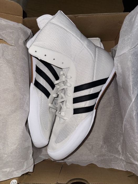 Боксерки Adidas box hog 2 white