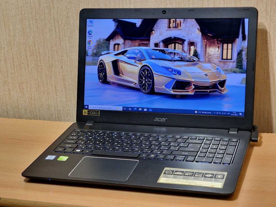 Ігровий Acer NVIDIA GeForce 940MX Core i3-6006U SSD 256 Батарея 6годин