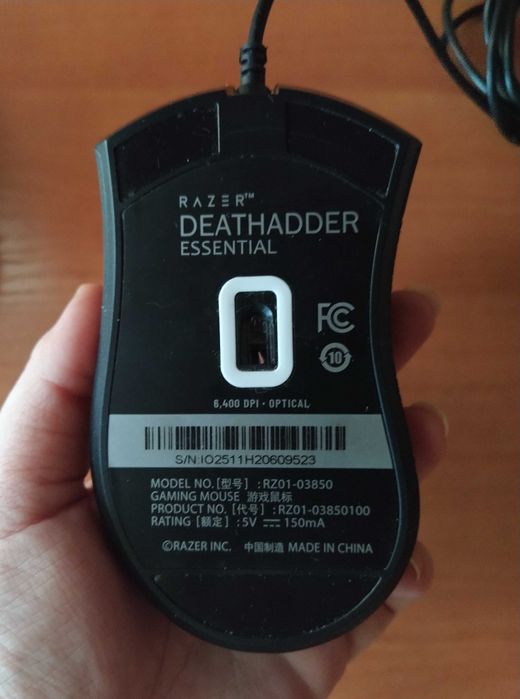 Под ремонт компьютерные мыши Logitech M185, Razer DeathAdder, Defender
