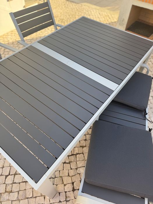 Conjunto de exterior alumínio