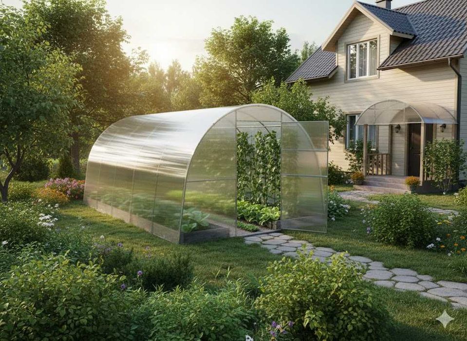 Полікарбонат монолітний і стільниковий — від 190 грн/м²