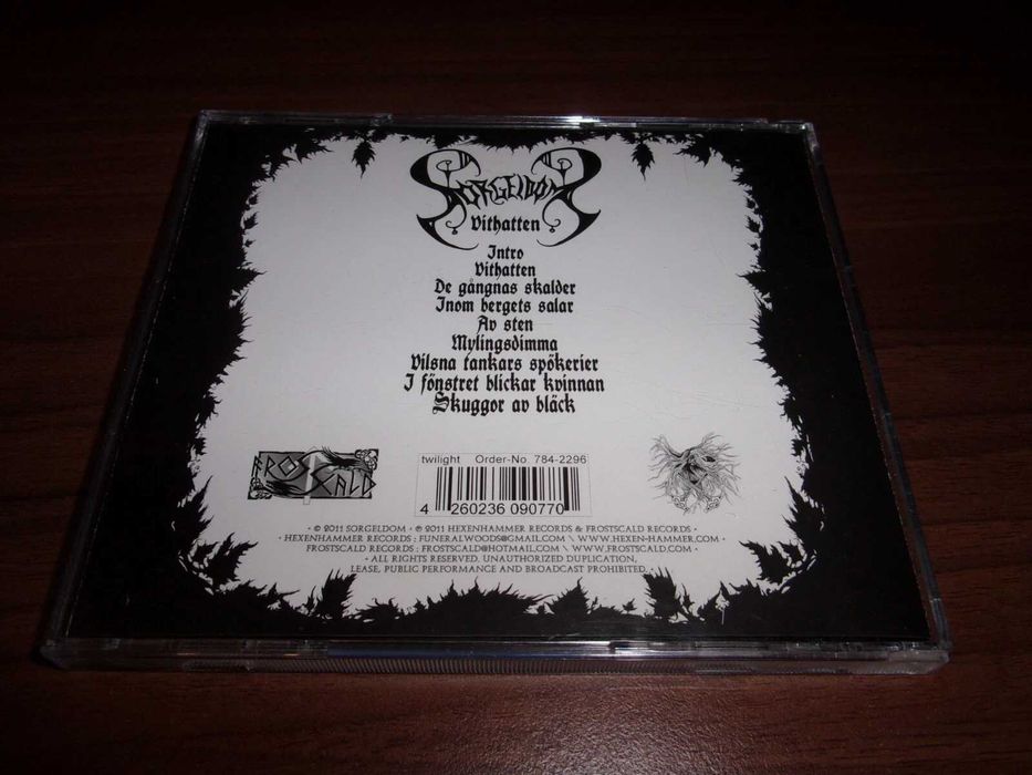Sorgeldom - Vithatten