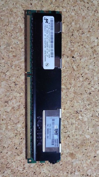 Memórias DDR3 ECC p/ Servidor 4Gb 8Gb Micron / Samsung / 10600R 12800R
