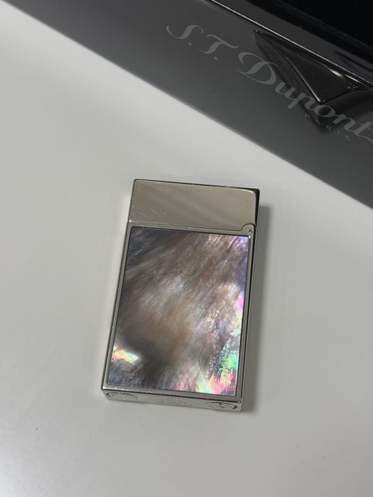 Зажигалка S.T. Dupont Ligne 2 Premium, черный перламутр. ОРИГИНАЛ.