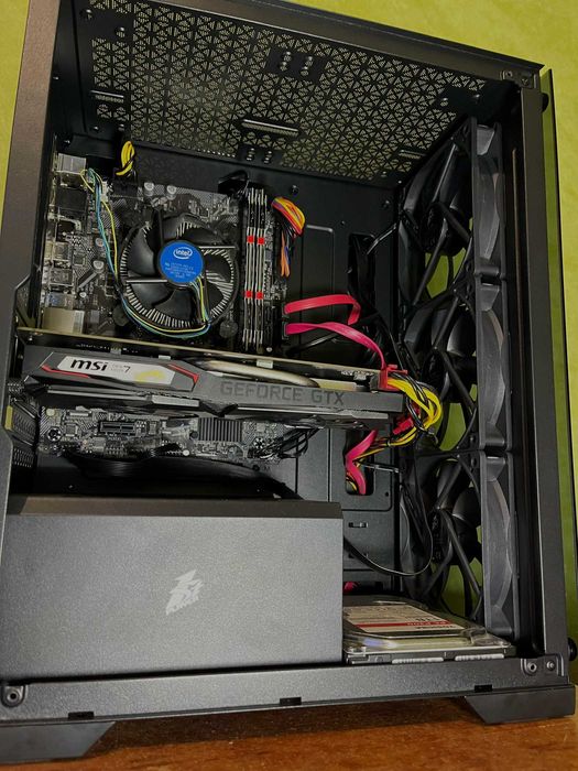 Потужний комп’ютер,Потужний ПК, Intel Core i3-10100F, GTX 1650 GamingX