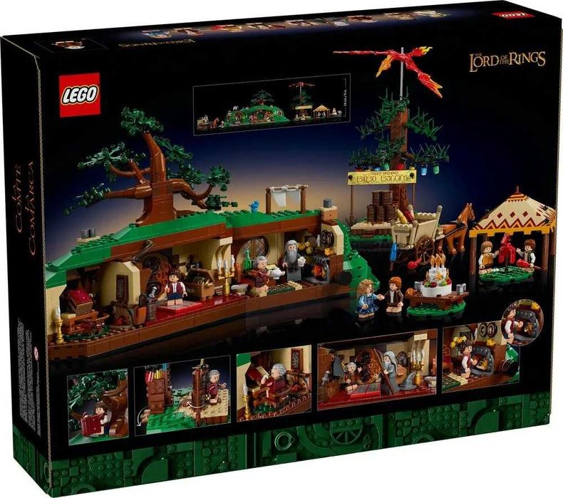 Новий Lego Icons 10354 Lord of the Rings Shire Шир володар перснів
