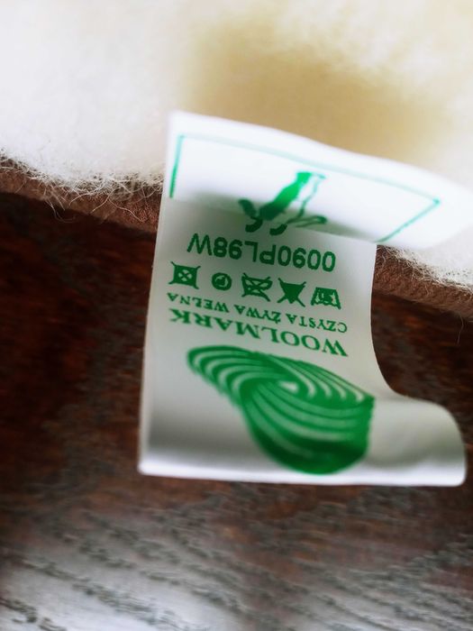 Wełniana nakładka na fotel krzesło