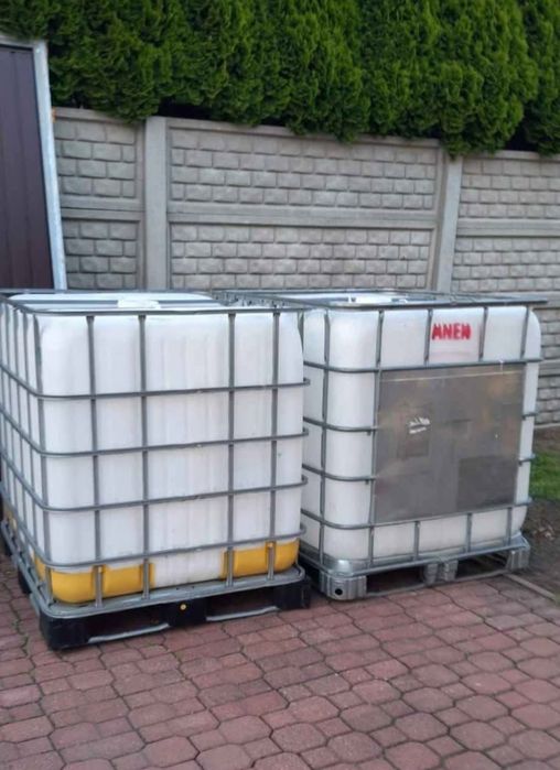 Zbiornik mauzer na wodę 1000 litrów 4 szt.