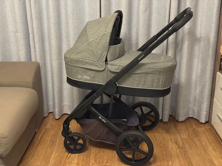 Trio Cybex (Carrinho + Ovinho + Alcofa) – Balios S / Cloud Z / Cot S