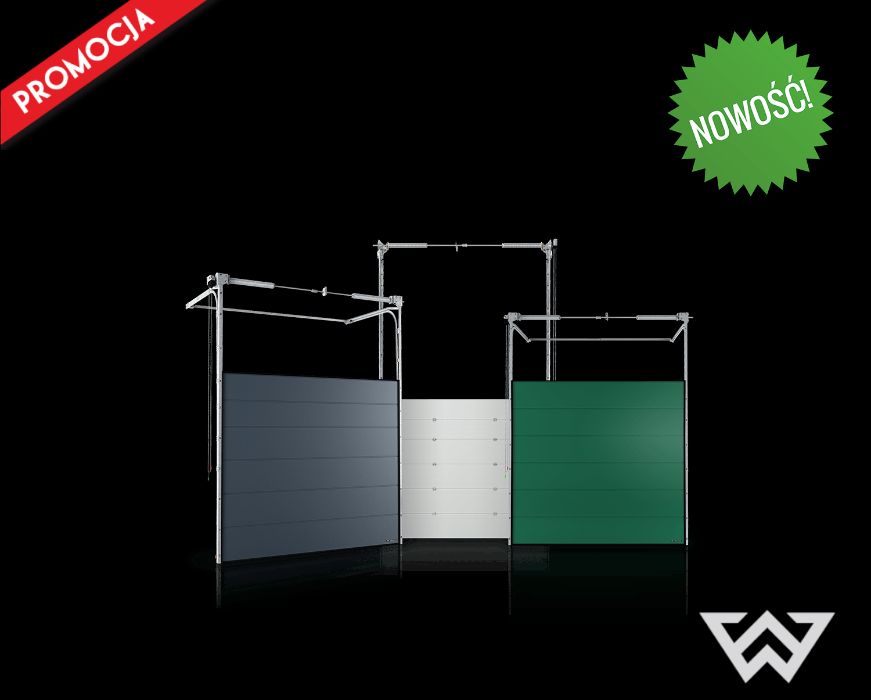 Bramy przemysłowe garażowe segmentowe ocieplane Rychwał Łęczyca Koło