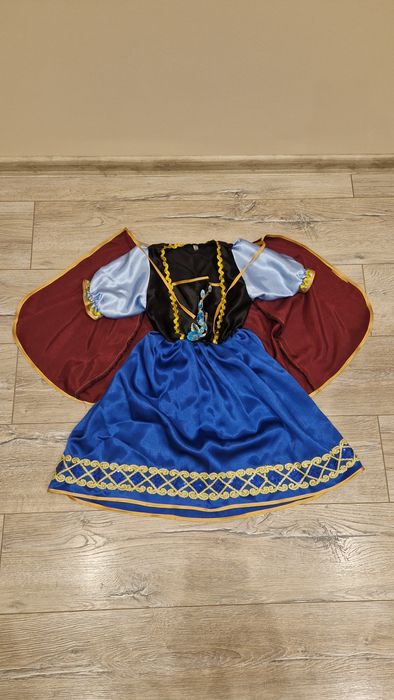 Дитячий карнавальний костюм Анна "Холодне серце" зріст 110-116 см