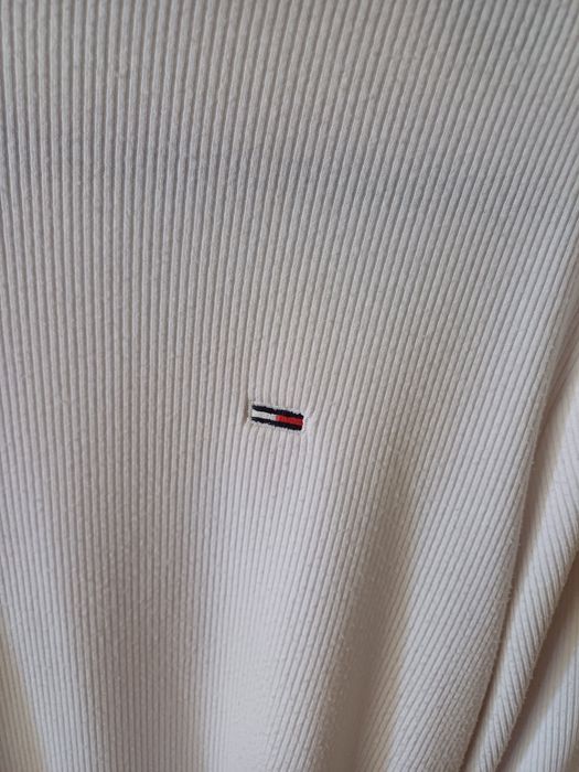 Sweter Tommy hilfiger bialy golf