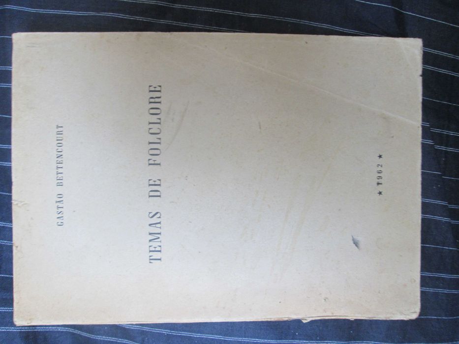 Temas de Folclore, de Gastão Bettencourt