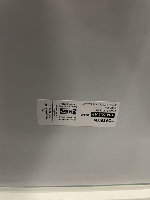 Lustro Toftbyn Ikea Nowe