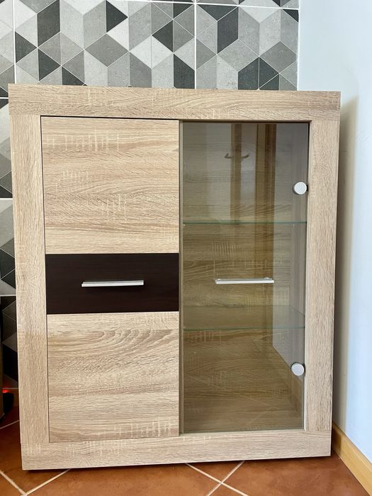 Conjunto de moveis de sala com LED