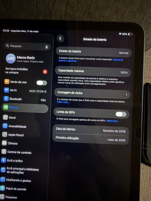 Ipad 11 (A16) 2025 completamente  novo