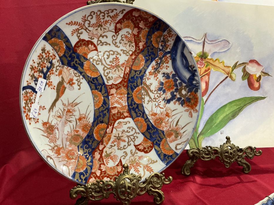 Prato oriental satsuma com 31 cm.   Anúncios abaixo