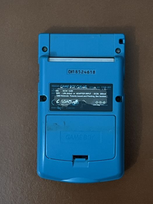 Gameboy color vermelho/azul