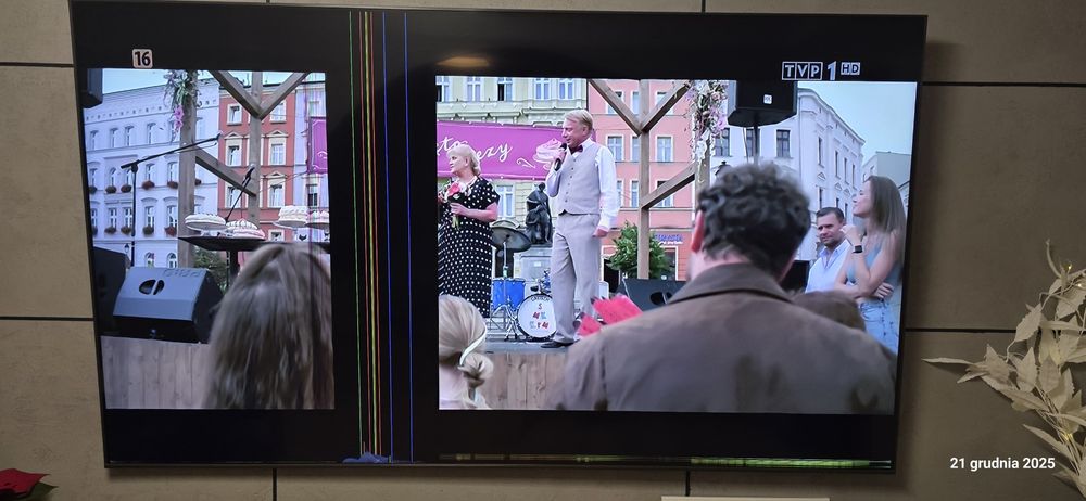 Telewizor samsung 85 cali USZKODZONY